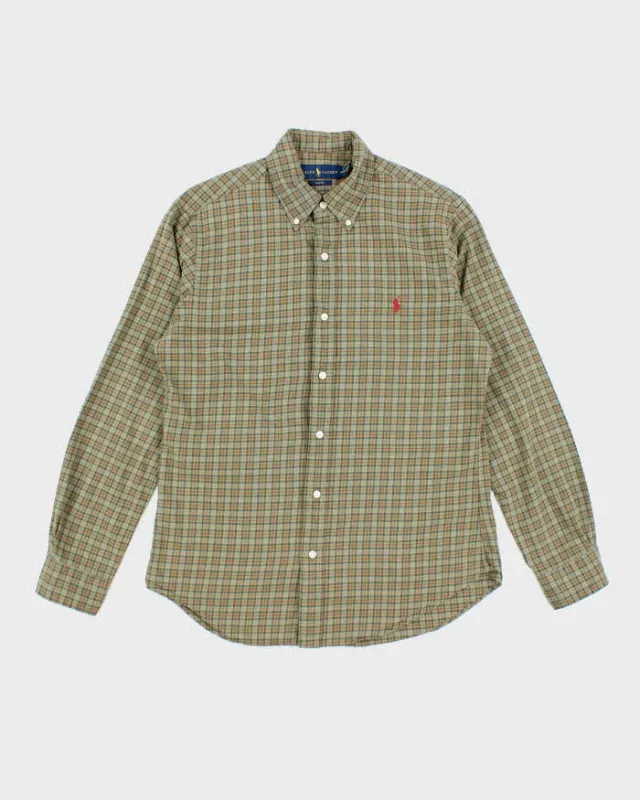 Vintage 2000's Ralph Lauren Slim Fit Checked Shirt - M sold by Rokit