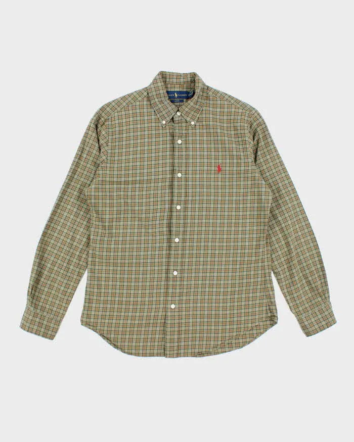 Vintage 2000's Ralph Lauren Slim Fit Checked Shirt - M sold by Rokit