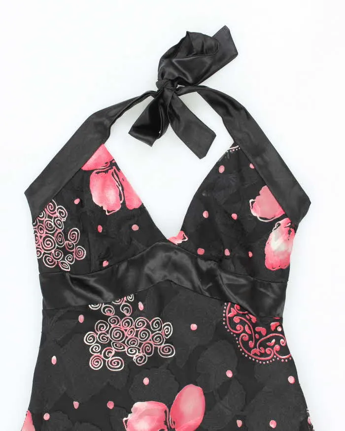 Vintage 90s Jump Floral Halter Dress - S sold by Rokit product image thumbnail 3