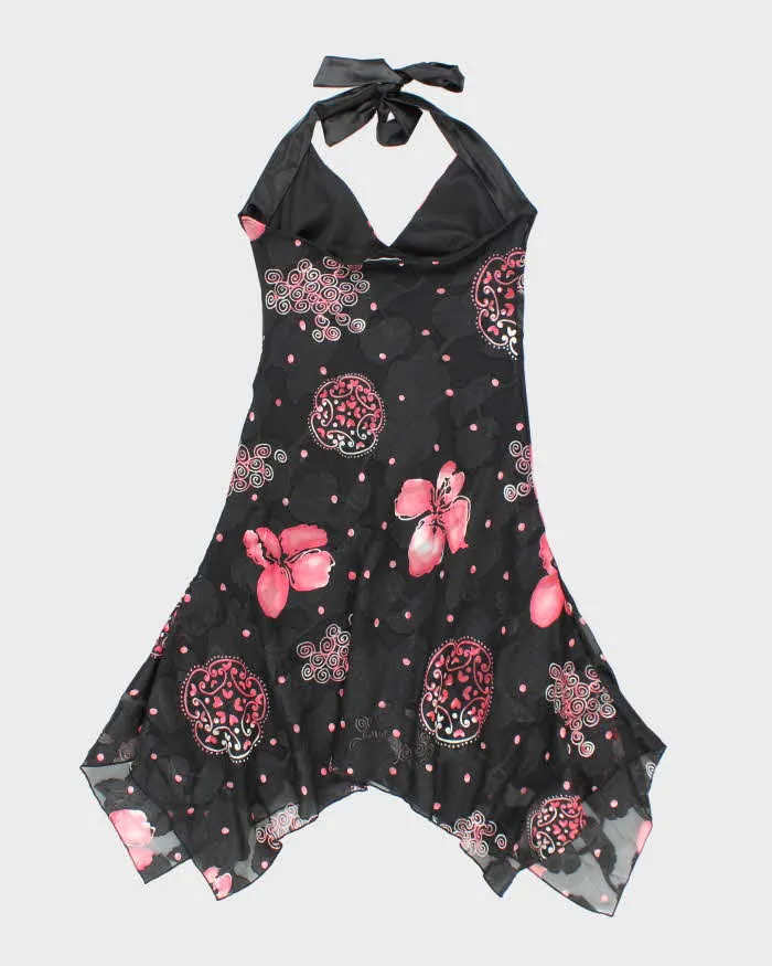 Vintage 90s Jump Floral Halter Dress - S sold by Rokit product image thumbnail 2
