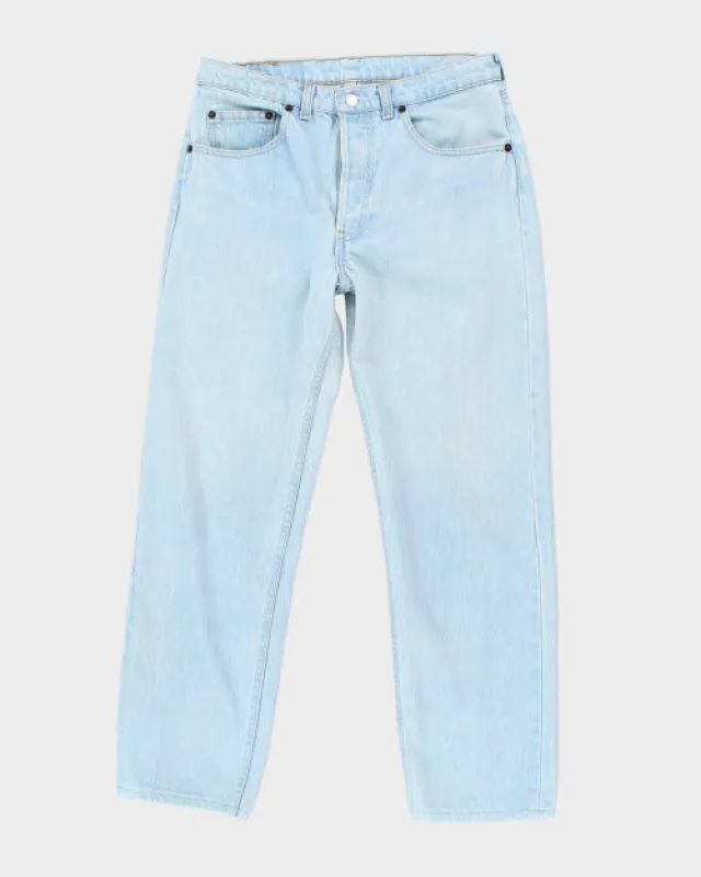 Vintage Levi's 501 Light Wash Denim Jeans - W30 L26 sold by Rokit