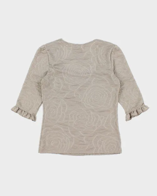 Y2k 00s Cleo Pattern Top - XS sold by Rokit product image thumbnail 2