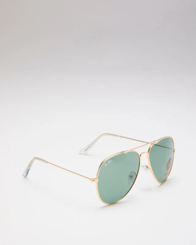 Ray-Ban Aviator Classic Gold Sunglasses sold by Rokit