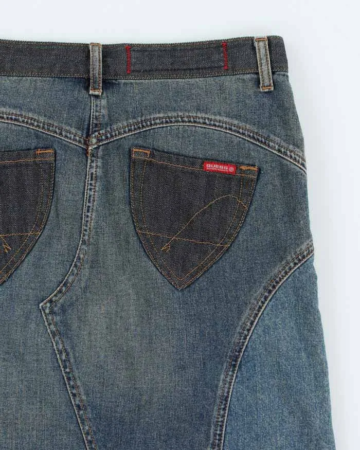 Y2k 00s Guess Denim Skirt - S sold by Rokit product image thumbnail 4