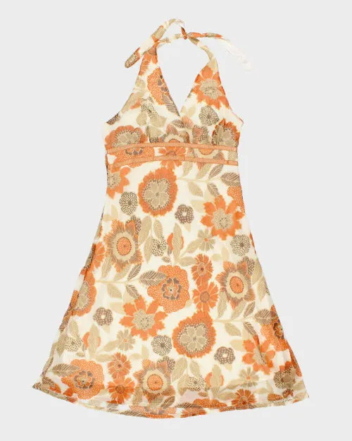 Y2k 00s Reitmans Halter Neck Dress - S sold by Rokit