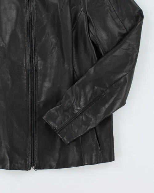 Vintage Danier Zip Up Leather Motorcycle Jacket - S sold by Rokit product image thumbnail 4
