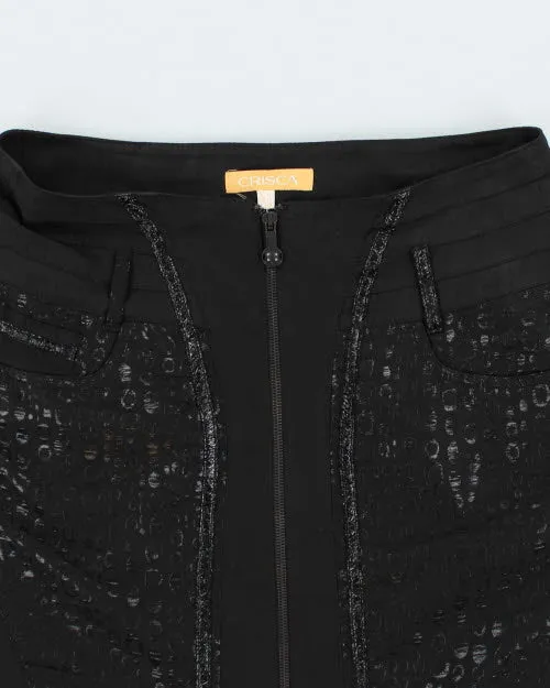 Y2k 00s Crisca Zip-up Skirt - M sold by Rokit product image thumbnail 3