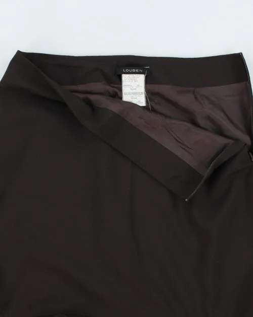 Y2k 00s Louben Wool Skirt - S sold by Rokit product image thumbnail 3