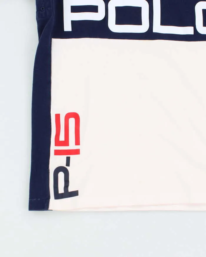 Vintage 2000's Ralph Lauren Spell Out Polo Shirt - S sold by Rokit product image thumbnail 4