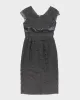 Vintage 50s Black Lace Rhinestone Dress - M sold by Rokit