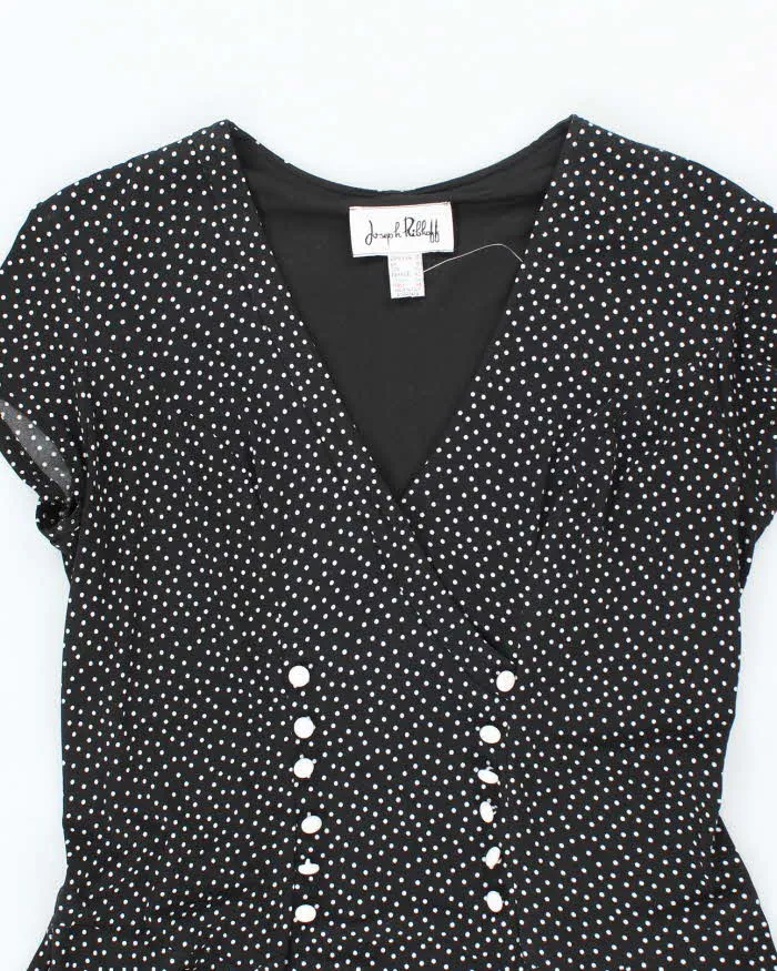 Vintage Joseph Ribkkoff Polka Dot Dress - M sold by Rokit product image thumbnail 3