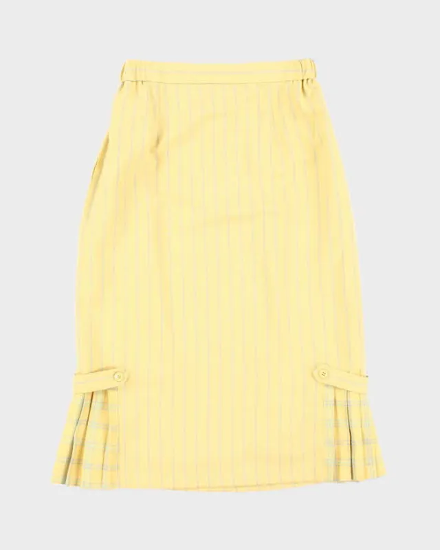 Vintage Veeko Striped Midi Skirt - XS sold by Rokit