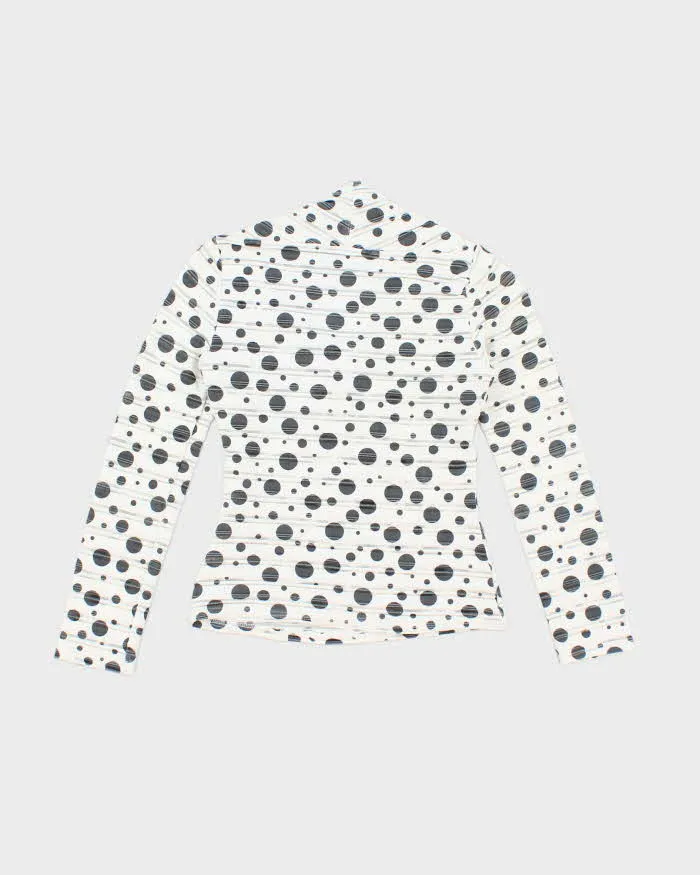 Vintage Y2k 00s Fellow Paris Polka Dot Shrug Top - S sold by Rokit product image thumbnail 2