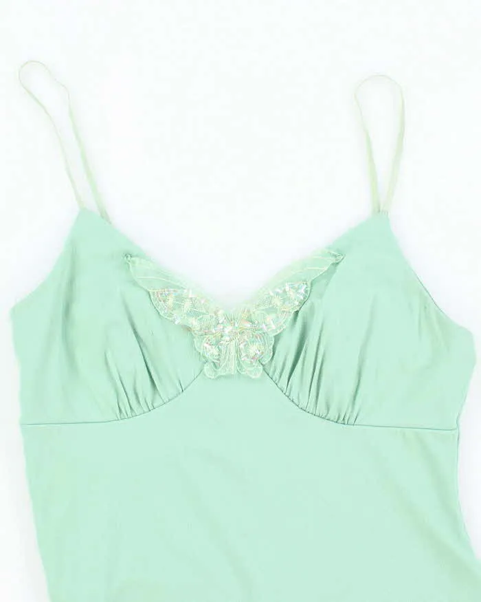 Vintage Y2k 00s Le Chateau Butterfly Asymmetric Cami Top - S sold by Rokit product image thumbnail 4