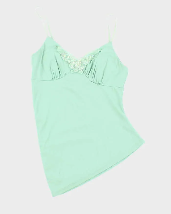 Vintage Y2k 00s Le Chateau Butterfly Asymmetric Cami Top - S sold by Rokit product image thumbnail 3
