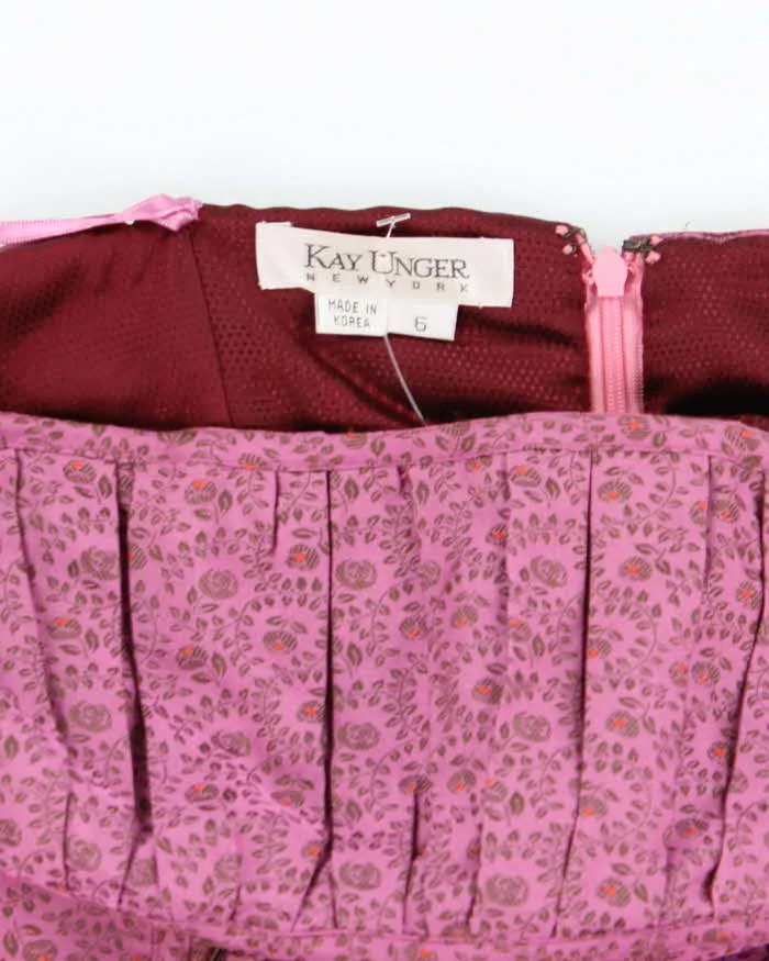 Vintage 90s Kay Unger Sleeveless Dress - M sold by Rokit product image thumbnail 5