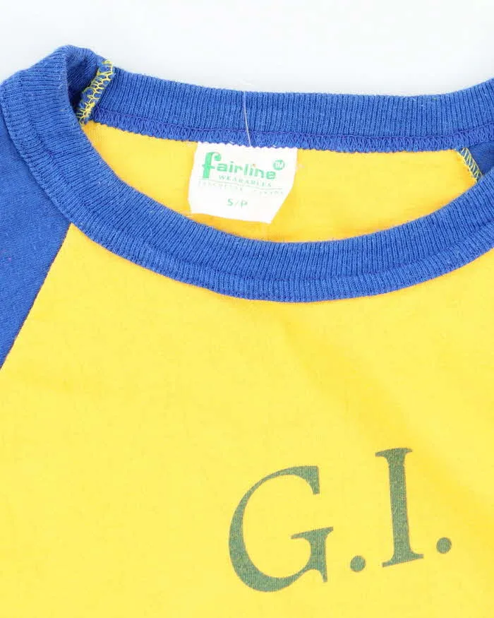 Vintage 1970's G.I. Seamen Baseball Long-sleeved T-Shirt - S sold by Rokit product image thumbnail 5