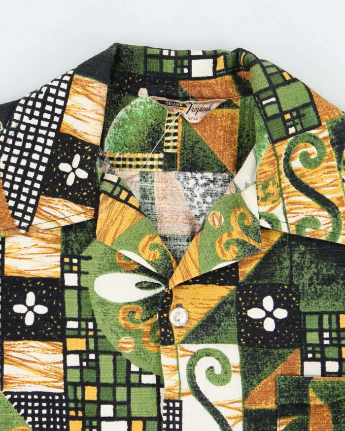 Vintage 70s Tropical Hawaiian Shirt - L sold by Rokit product image thumbnail 5