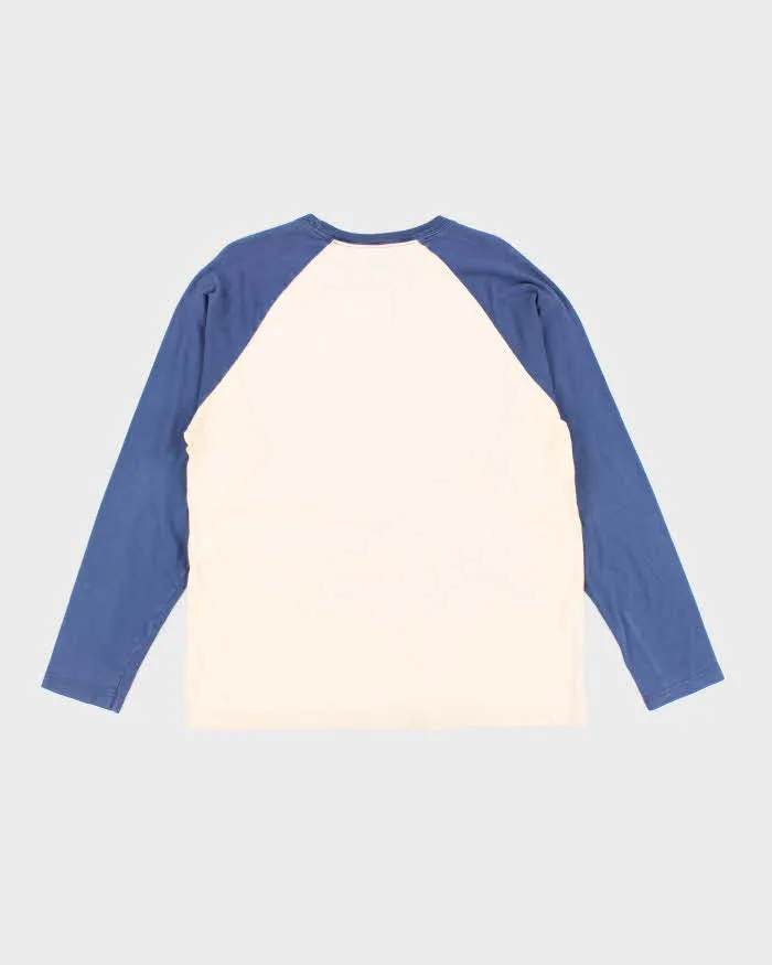 Vintage Y2K Lucky Brand Tattoo Inspired Graphic Long Sleeve T-Shirt - L sold by Rokit product image thumbnail 2