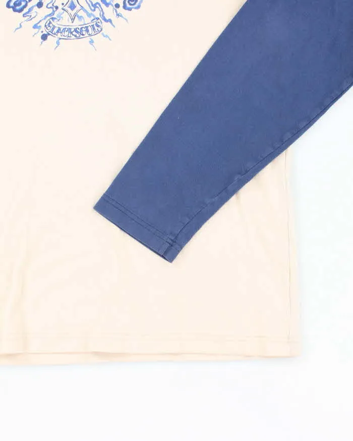 Vintage Y2K Lucky Brand Tattoo Inspired Graphic Long Sleeve T-Shirt - L sold by Rokit product image thumbnail 4