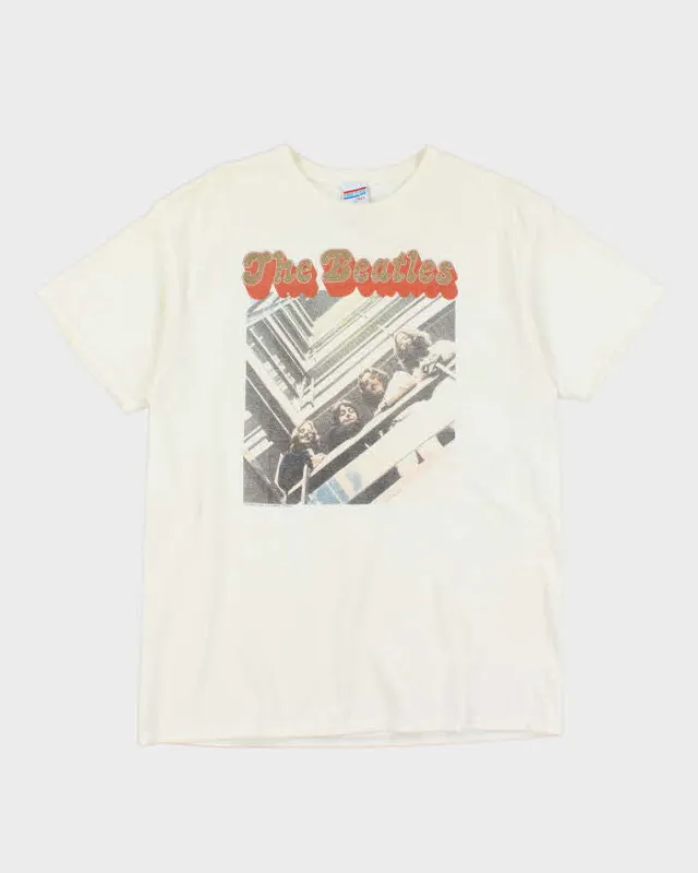 Vintage Junk Food The Beatles Retro Style Band T-Shirt - M sold by Rokit
