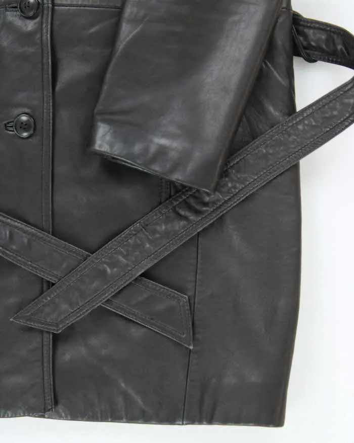 Vintage Danier Long Leather Jacket - XL sold by Rokit product image thumbnail 5