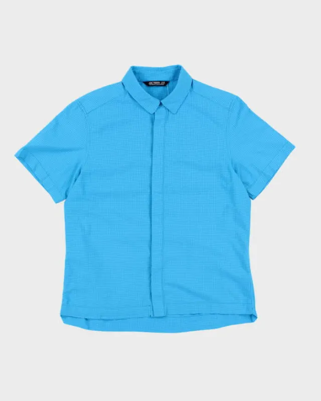 Vintage Arc'teryx Checked Short Sleeve Shirt - M sold by Rokit