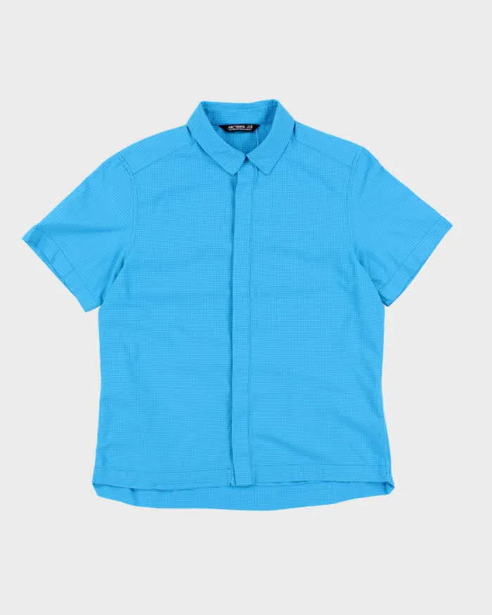 Vintage Arc'teryx Checked Short Sleeve Shirt - M sold by Rokit