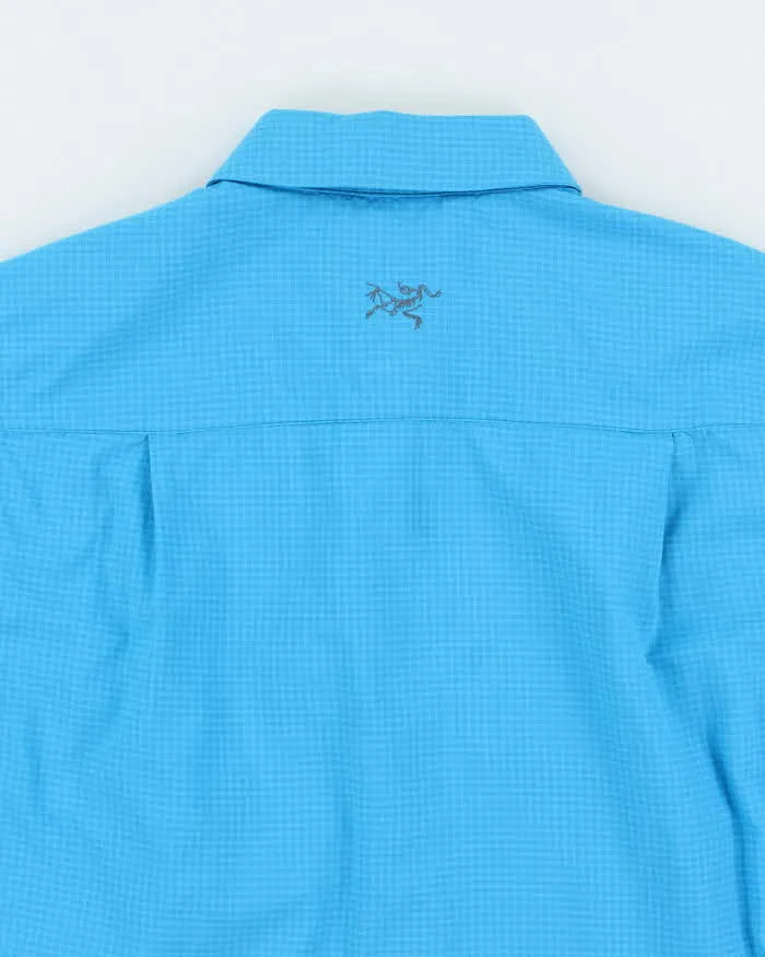 Vintage Arc'teryx Checked Short Sleeve Shirt - M sold by Rokit product image thumbnail 4