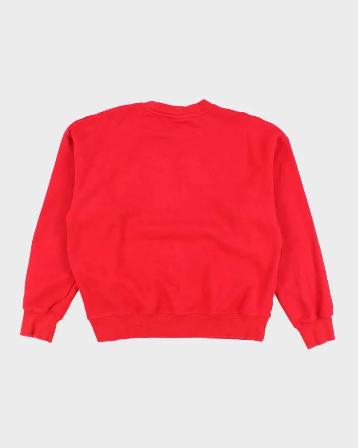Vintage Y2K No Fear Boxy Big Centre Logo Sweatshirt - L sold by Rokit product image thumbnail 2