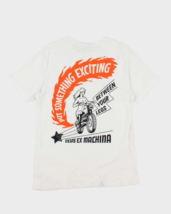 Deus Ex Machina Graphic Biker T-Shirt - L sold by Rokit product image thumbnail 2