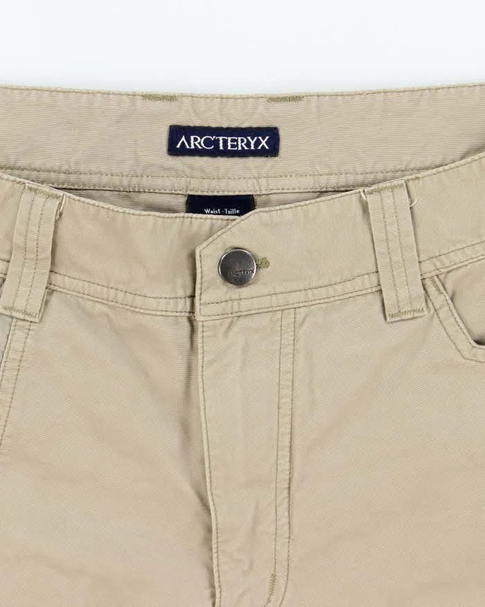 Vintage 2000's Arc'teryx Lightweight Beige Hiking Shorts - W34 L11 sold by Rokit product image thumbnail 3