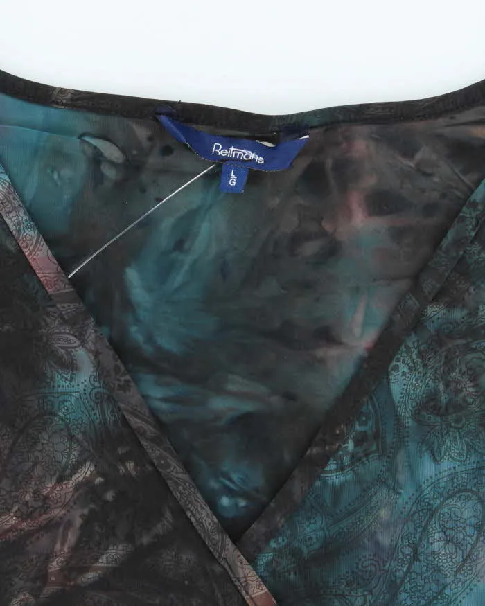 Vintage Y2k 00s Reitmans Faux Wrap O Ring Top - L sold by Rokit product image thumbnail 5