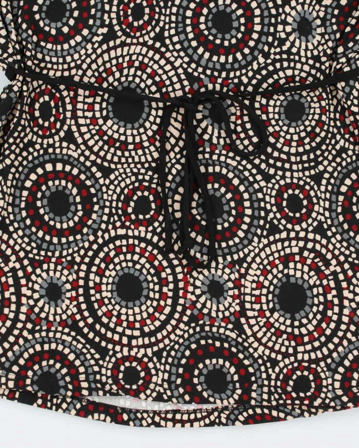 Vintage Y2k 00s Pattern Long Sleeve Top - M sold by Rokit product image thumbnail 5