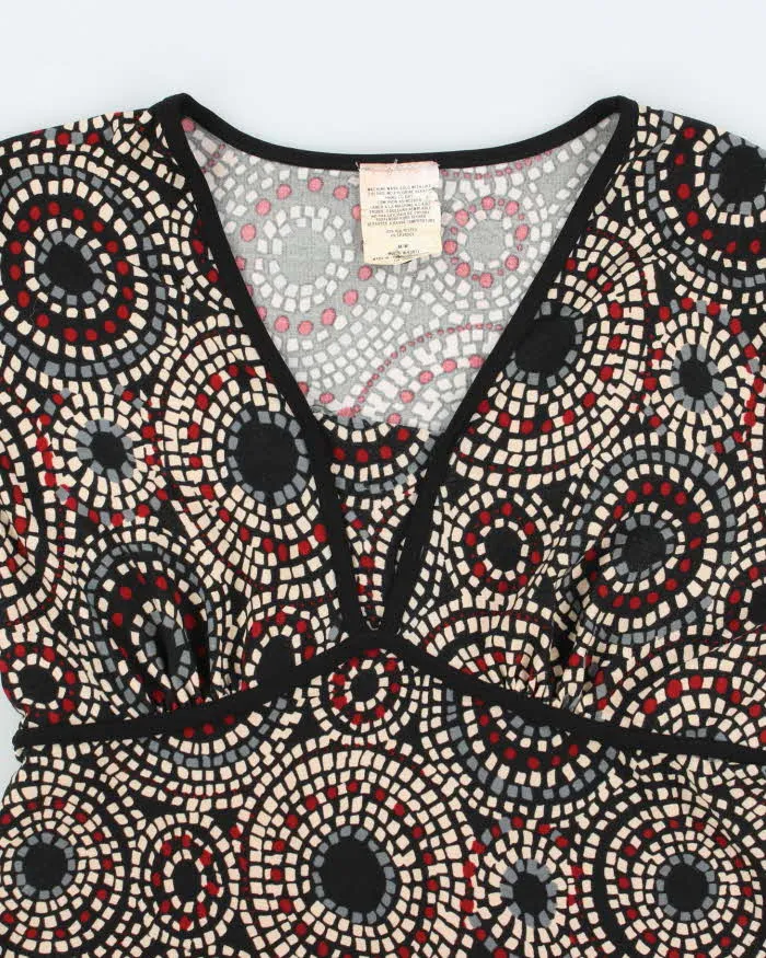 Vintage Y2k 00s Pattern Long Sleeve Top - M sold by Rokit product image thumbnail 3