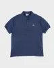 Vintage 2000's Blue Lacoste Small Crocodile Polo Shirt - M sold by Rokit