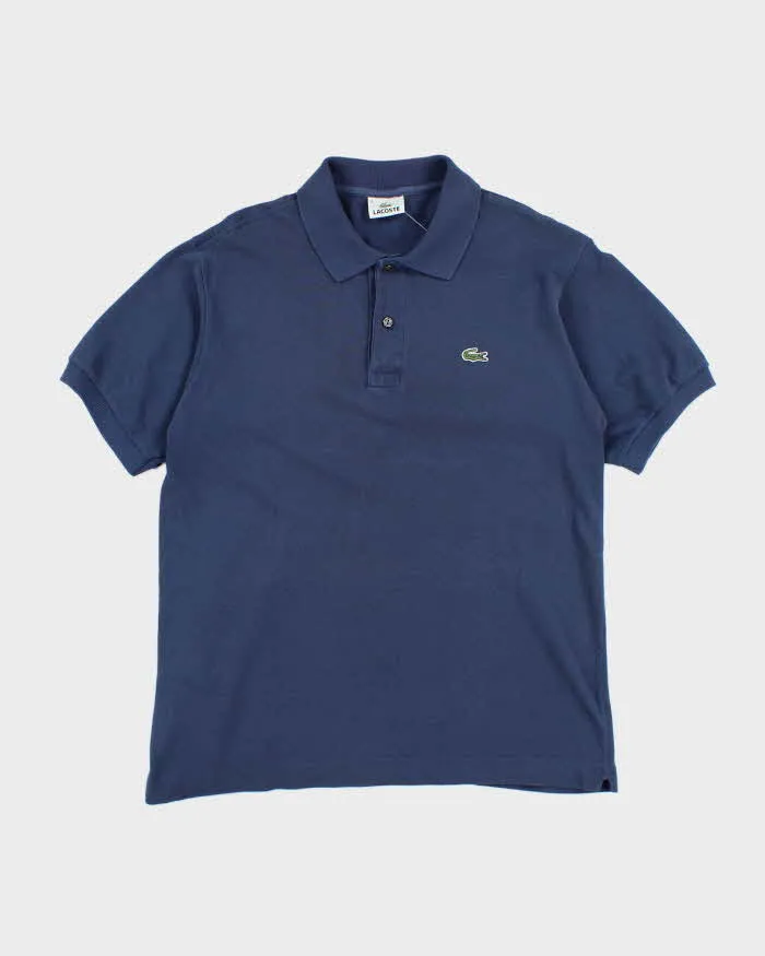Vintage 2000's Blue Lacoste Small Crocodile Polo Shirt - M sold by Rokit
