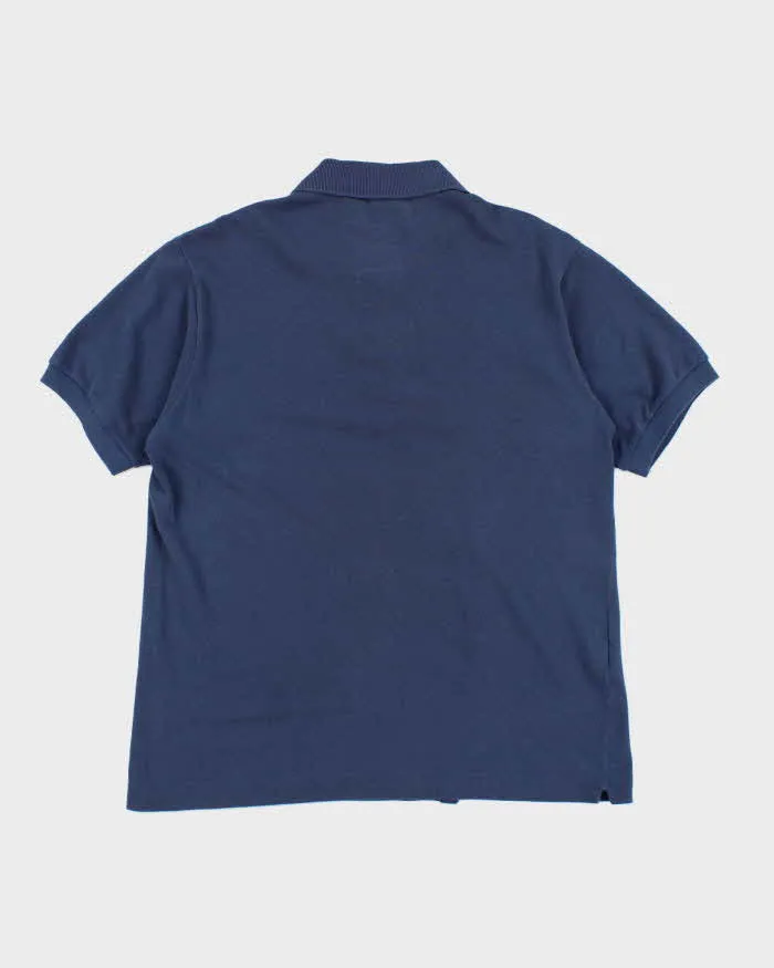 Vintage 2000's Blue Lacoste Small Crocodile Polo Shirt - M sold by Rokit product image thumbnail 2