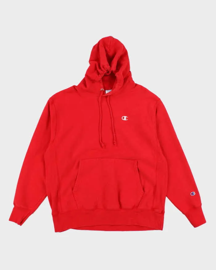 Vintage 2000's Champion Heavyweight Reverse Weave Hoodie - L sold by Rokit