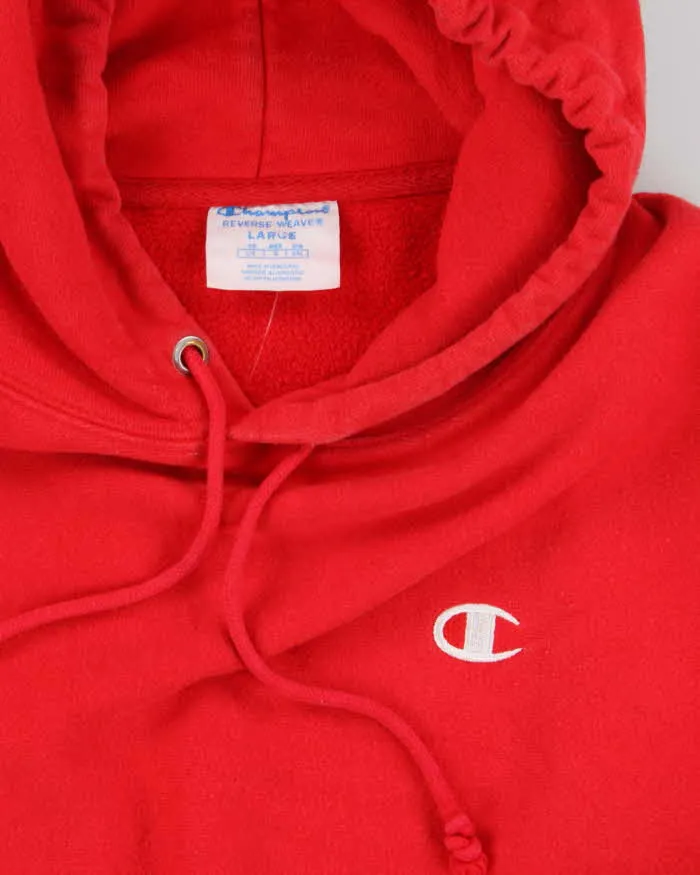 Vintage 2000's Champion Heavyweight Reverse Weave Hoodie - L sold by Rokit product image thumbnail 5