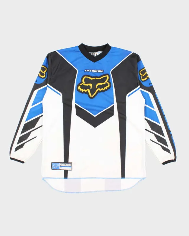 Vintage Y2K Fox Racing Motocross Long-sleeved Jersey - L sold by Rokit