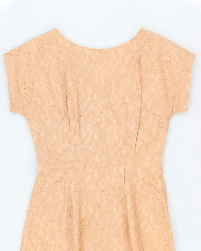 Vintage 50s Lace A-Line Dress - M sold by Rokit product image thumbnail 3