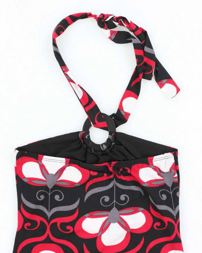 Vintage Y2k 00s Rickis Pattern O Ring Halter-Neck Top - S sold by Rokit product image thumbnail 4