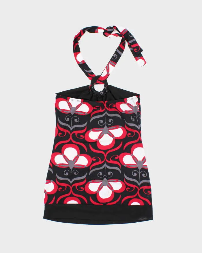 Vintage Y2k 00s Rickis Pattern O Ring Halter-Neck Top - S sold by Rokit product image thumbnail 2