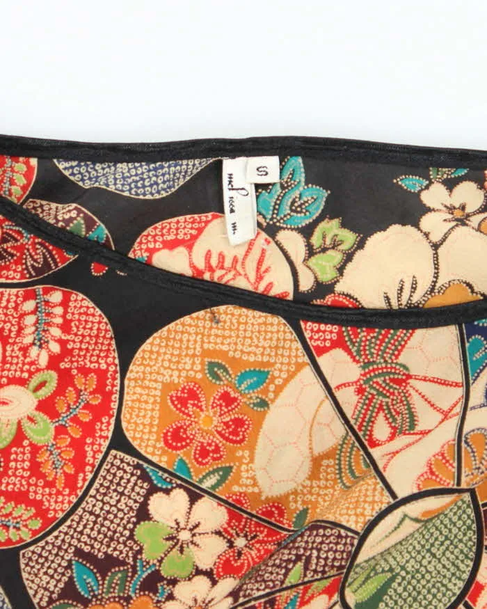 Vintage 90s Melissa Floral Pattern Skirt - S sold by Rokit product image thumbnail 5