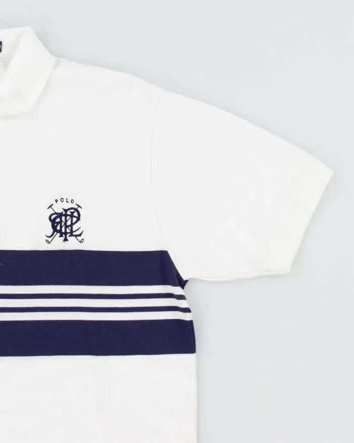 Vintage 2000's Ralph Lauren Embroidered Crest Polo Shirt - M sold by Rokit product image thumbnail 4