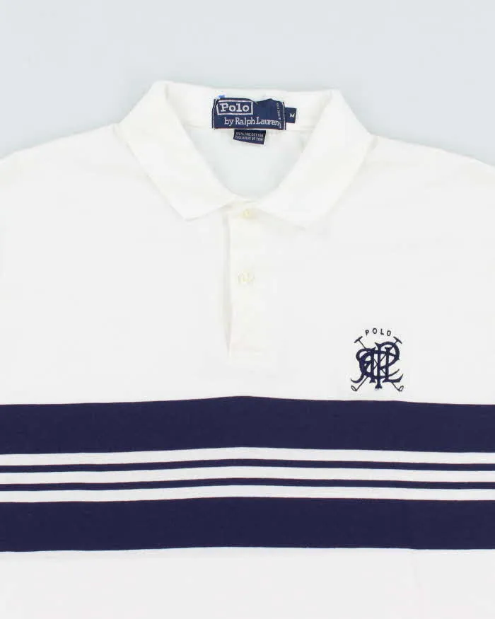 Vintage 2000's Ralph Lauren Embroidered Crest Polo Shirt - M sold by Rokit product image thumbnail 3