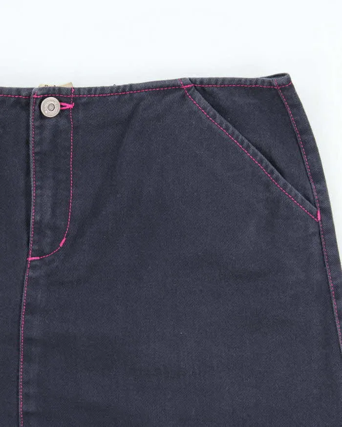 Vintage Y2k 00s British India Denim Skirt - S sold by Rokit product image thumbnail 5