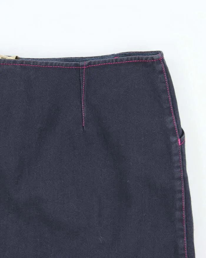 Vintage Y2k 00s British India Denim Skirt - S sold by Rokit product image thumbnail 4