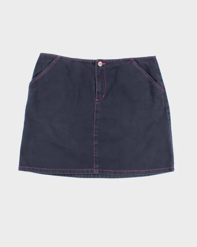 Vintage Y2k 00s British India Denim Skirt - S sold by Rokit